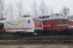 An der Drehscheibe Tender 50 3626-4, 128 001-5, 118 578-4, 144 507-1 © by Thomas Petschinka