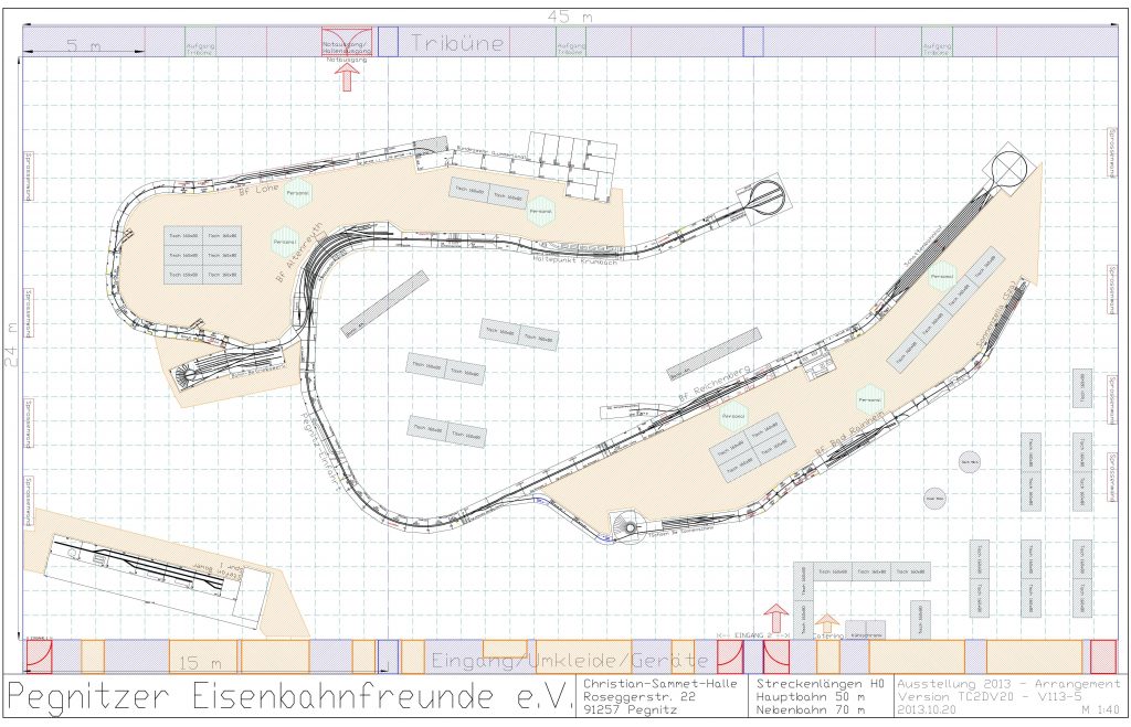 6. Modellbahn-Ausstellung - Arrangement 2013