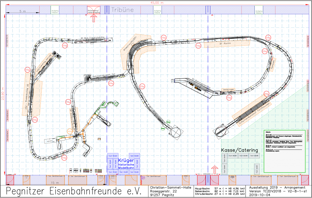 Preview finales Layout 9. Modellbahn-Ausstellung 2019